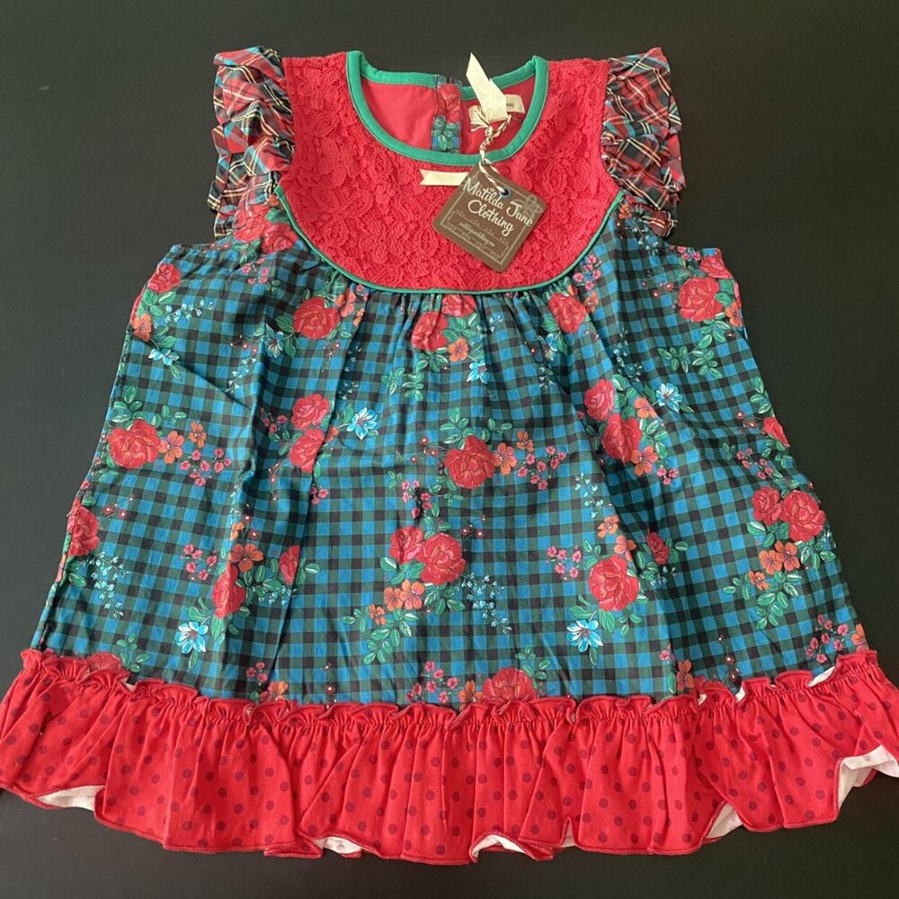 NWT Matilda Jane Boughs of Holly Tunic